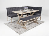 Valent 2 m Corner Set W/Valent Dining Bench